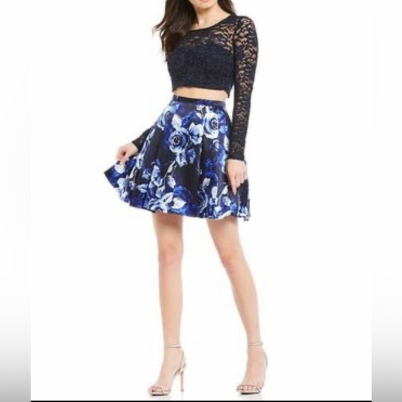 Formal Dress (worn once)- Dillards - Picture 1 of 3